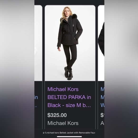 NWT Michael Kors Coat Sz Small - Picture 13 of 13